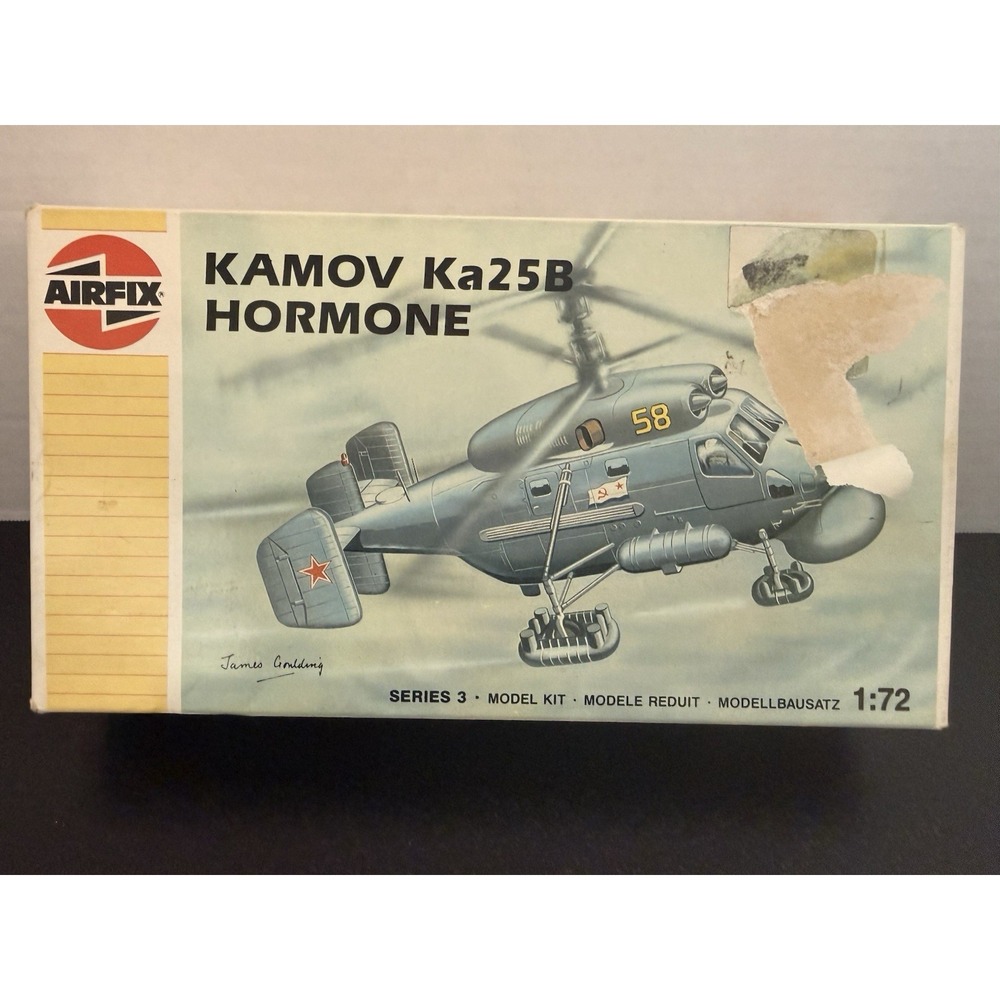 Airfix Kamov Ka-25B Hormone Soviet Naval Helicopter 1/72 Scale Model Kit 03058